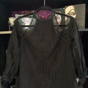 Sugarlips Black Lace Top